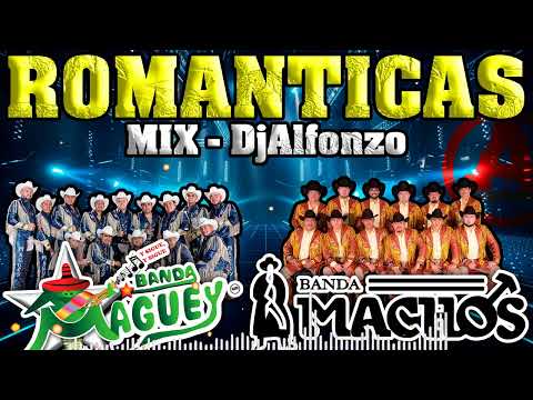Banda Machos - Banda Maguey 🔥 ROMANTICAS Y DOLORIDAS MIX 🔥 DjAlfonzo