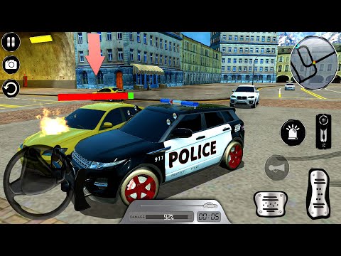 SUV Police Car Driving & Drift - High Speed Chase in City! Android gameplay
