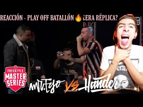 HANDER VS MR EGO (REACCIÓN) | ¡BATALLÓN PICANTE SANGRE!🔥¿RÉPLICA O JUSTO? | #FMSESPAÑA 2021 PLAY OFF
