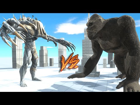 SCOURGE vs KONG - Animal Revolt Battle Simulator #99
