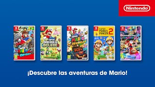 Nintendo ¡Descubrid las aventuras de Mario en Nintendo Switch! anuncio