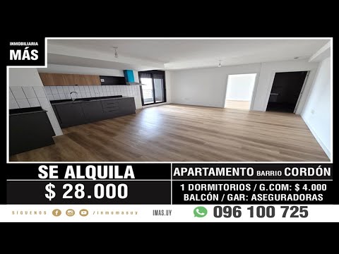 Video de YouTube - Apartamento Alquiler Cordón Montevideo iMas.uy LC *