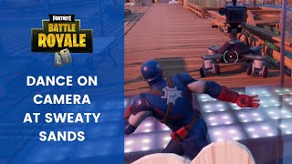 FORTNITE: Dance On Camera for 10s at Sweaty Sands Guide [NO COMMENTARY]