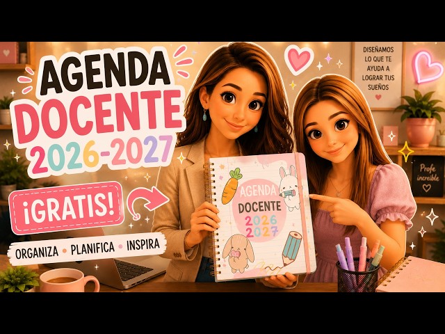 Vídeo relacionado con MUXOTE - Calendario de Sobremesa, Mesa y Escritorio 2026 2027, 18 Meses Julio 2026-Diciembre 2027, A5 Apaisado, Curso Escolar, Frases Bonitas, Regalo con 15 Tarjetas Emocionales Dobles por Unidad (1)