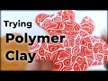 197 Trying Polymer Clay For The First Time Will Cheap Clay Work Creating A Paint Pour Effect