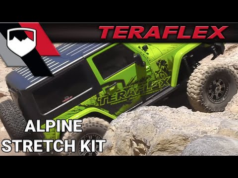 TeraFlex: Alpine Front Long Flexarm & 2\" Rear Stretch Kit