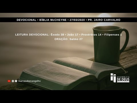 Devocional • Bíblia McCheyne • 27/03/2020