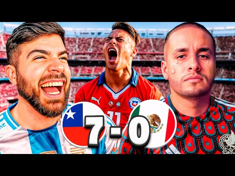 Mexican reacts to the worst defeat of his life. 7-0 vs. Chile. Has a new rivalry been born?