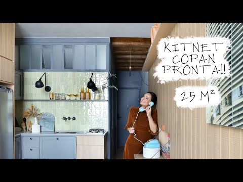 KITNET COPAN 25 m² REFORMA COMPLETA