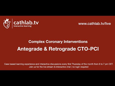Complex Coronary Interventions – Antegrade & Retrograde CTO-PCI