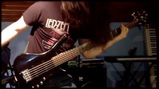 BASS TAPPING COVER - Ne Obliviscaris - Devour Me Colossus Pt. 1 (Blackholes) Outro