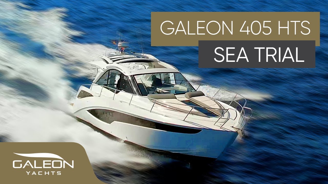 Galeon 405 HTS Sea Trial | Test Driving this Sports Cruiser Yacht in the French Riviera