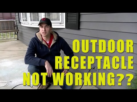 Why Your Outdoor Outlet Isn't Working (Christmas Light Fix)