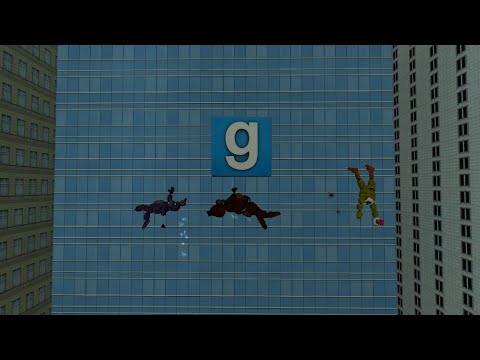 throwing fnaf off a building/ part 1