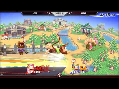 VS Weekly 1/21/16 - Losers R8 - Josh (PinkDiddy) vs. DFear (GreenDiddy) - Smash 4