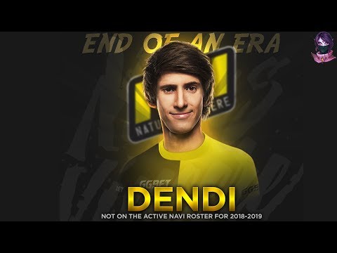 DENDI Tribute Movie 8 Years NaVi The end of an ERA by Time 2 Dota #dota2