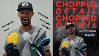 Chopped Detailing Challenge: Can Stevie Burgess Clean a Car with Socks and a Dog Brush?