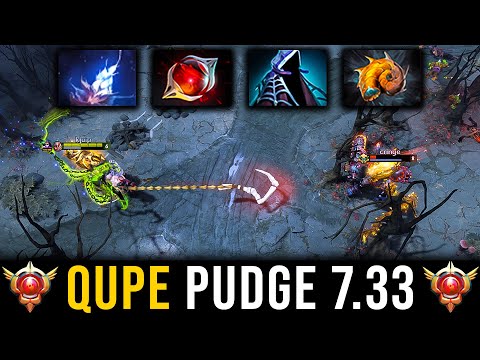 Qupe Testing Pudge In New Patch 7.33 | Pudge Official