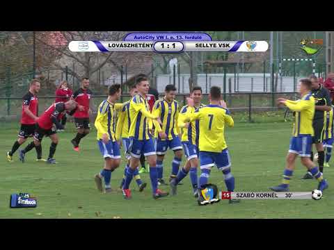 LOVÁSZHETÉNYI FC - SELLYE VSK O ÉS R   2 - 1 (1 - 1)