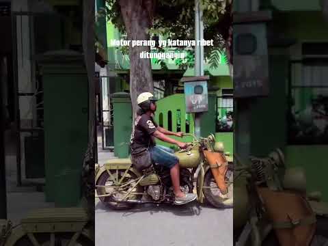 motor perang dunia ke-2 yang katanya ribet ditunggangi