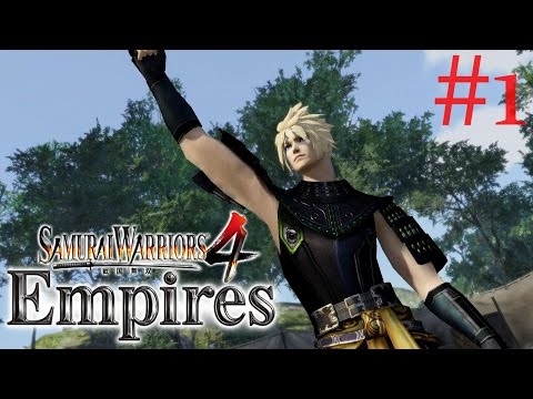 Samurai Warriors 4: Empires | Cloud Strife PS4 Walkthrough Part 1: Battle of Yamato {English, HD}