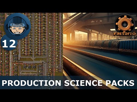 PRODUCTION SCIENCE PACKS - Step 12: Factorio Megabase (Step-By-Step)