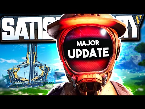 MAJOR UPDATE w/ Facecam! - Satisfactory Early Access Gameplay Ep 55