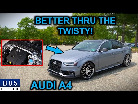 ONLY STRUT BAR install on 2008-2016 Audi A4 (takes 10 mins)
