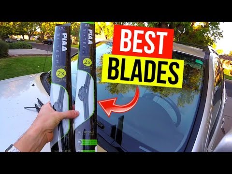Best Windshield Wiper Blades. PIAA Silicone -Jonny DIY