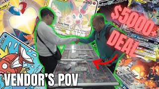 SPENDING $10,000 IN THE MIDDLE OF NOWHERE? | VENDOR'S POV | WAUSAU CARD SHOW