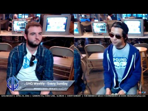 GHQ Weekly [4/24/16] - ME | Vro (Marth) vs. GHQ | Andy (Fox) - SSBM - Winners Semis