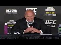 UFC 261: Dana White Post-fight Reaction