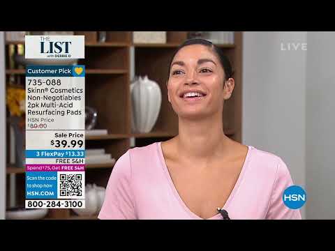 Skinn Cosmetics NonNegotiables 2pack MultiAcid Resurfaci...