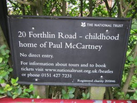 Paul McCartney's Childhood Home National Trust House (One Foot In The Past - 1998)