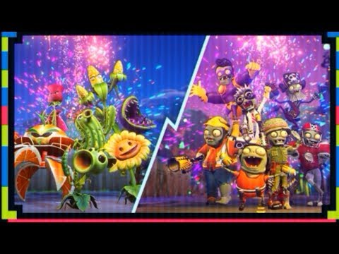 PVZ Garden Warfare 2 - FLYING FIREWORKS FRENZY Mystery Portal - Plants vs Zombies