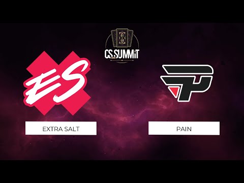 Extra Salt vs paiN | Map 1 Overpass | cs_summit 8: Closed Qualifier