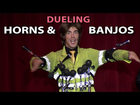 Dueling Horns and Banjos - AKA Deliverance like you've never seen it!