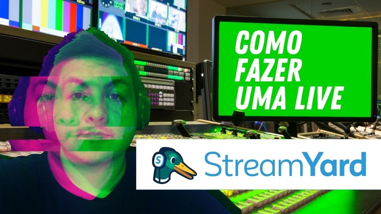 Como utilizar o Streamyard para fazer transmissões ao vivo