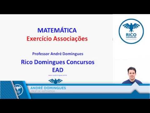 Raciocínio Lógico-Matemático: Exercício - Associações