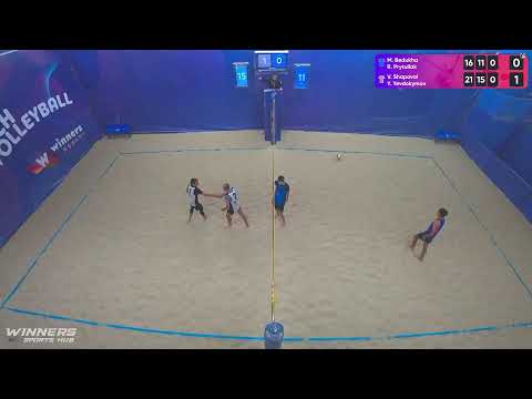 15:10 M. Bedukha / R. Prytuliak - V. Shapoval / Y. Yevdokymov 28.07.2022 | Winners Beach Volleyball