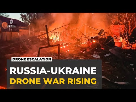 Ukrainian drones strike deep into Russia: Residential block and petrochemical plant hit