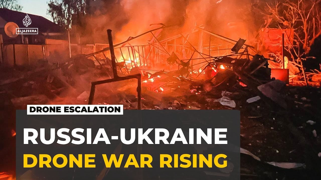 Ukrainian drones strike deep into Russia: Residential block and petrochemical plant hit