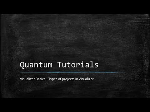 Various types of projects in Visualizer : Reference architecture extensions type of project