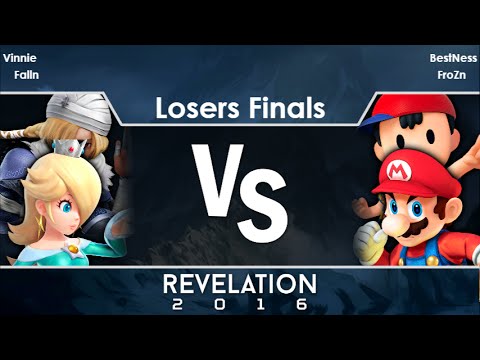 Rev2016 - Vinnie + Falln vs BestNess + FroZn - Losers Finals Smash 4