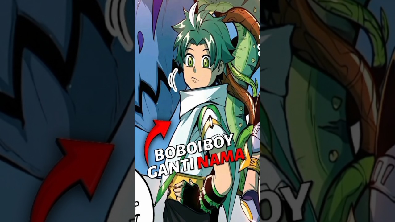 BOBOIBOY GANTI NAMA MENJADI RIMBA😱🌴 #boboiboy #fyp #shorts