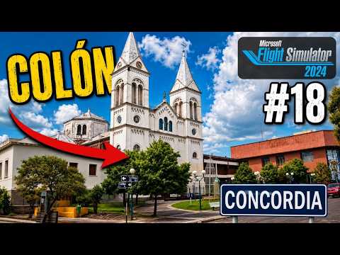 De COLÓN a CONCORDIA 🛩️ sobrevolando la represa de SALTO GRANDE | Entre Ríos #18