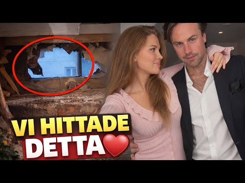 Valentines och ett oväntat fynd bakom väggen 