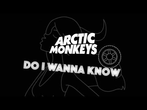 Arctic Monkeys - Do I Wanna Know: Kinetic Typography Lyric Video
