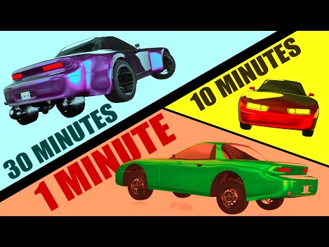 Can I Build a Supercar in 1 Minute? | Automation / BeamNG
