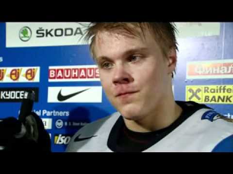 Mikael Granlundin haastattelu Suomi - Venäjä välierän jälkeen  MM2011